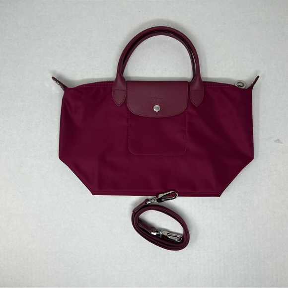 Longchamp Le PLIAGE NEO Small Burgundy- Pink Colour - Picture 2 of 13